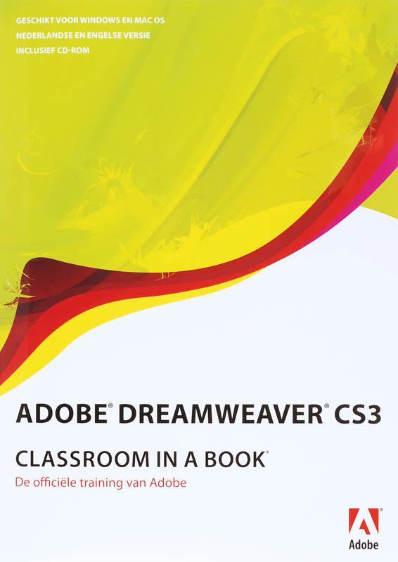 Adobe Dreamweaver CS3 Classroom in a Book / Classroom in a, Boeken, Informatica en Computer, Gelezen, Verzenden