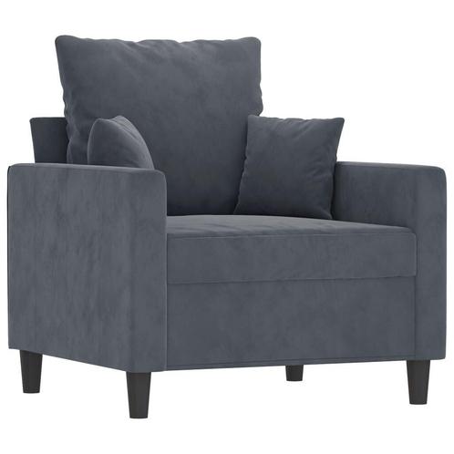 Donkergrijze Fauteuil 60cm - Retourdeal - Nu 53% Korting!, Huis en Inrichting, Fauteuils, 75 tot 100 cm, 75 tot 100 cm, Nieuw
