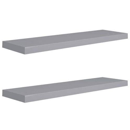 Design Wandplanken Grijs 90cm - Retourdeal - 60% Korting!, Huis en Inrichting, Woonaccessoires | Wandplanken en Boekenplanken