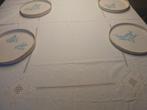 Tafelkleed - 200 cm - 160 cm - Romantisch tafellaken, Antiek en Kunst, Antiek | Kleden en Textiel