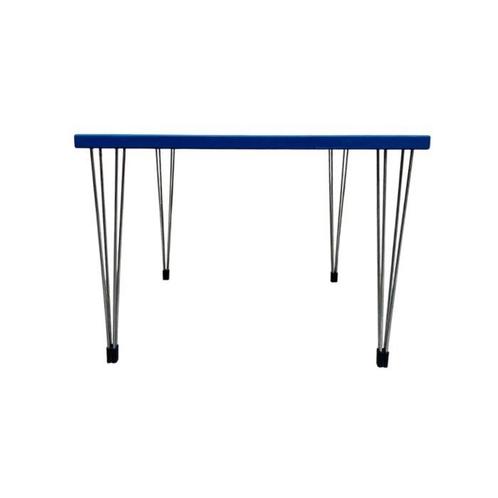 Tafel - Hout, Metaal, Lamineted, Antiek en Kunst, Kunst | Designobjecten