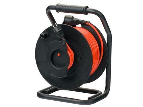 Veiling - Interlek 50 m kabelhaspel 3G 1,5 mm² Robusta 2, Doe-het-zelf en Verbouw, Elektra en Kabels