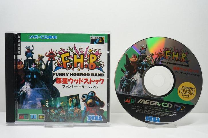 Wakusei Woodstock: Funky Horror Band - JPN - G-6001, Spelcomputers en Games, Games | Sega, Zo goed als nieuw, Ophalen of Verzenden