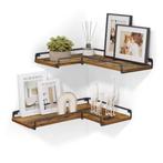 Set van 2 Industriële Wandplanken – L-vormige Hoekplanken, Verzenden, Nieuw