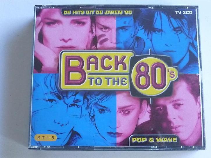 Back to the 80s / Pop & Wave - De hits uit de jaren 80 (3, Cd's en Dvd's, Cd's | Verzamelalbums, Zo goed als nieuw, Verzenden