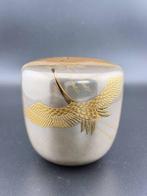 Tea caddy - Kadode Naoyusai - Natsume - Goud, Zilver, lak,