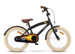 SJOEF Cruise Jongensfiets 18 inch - Mat Zwart, Verzenden, Nieuw, 16 tot 20 inch, Overige merken