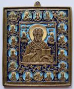 Icoon - Russisch-orthodox icoon Sint Nicolaas,