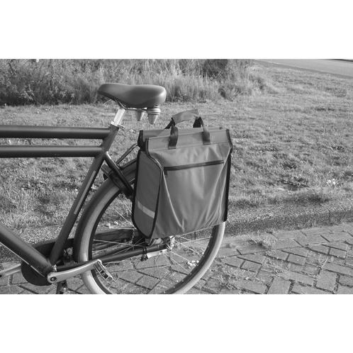 Lastpak Fiets pakaftas met regenhoes - 20 liter - zwart -..., Fietsen en Brommers, Fietsaccessoires | Fietstassen, Nieuw, Ophalen of Verzenden