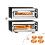 GGM Gastro | (2 stuks) Elektrische pizzaoven Compact - 4x |, Verzenden, Nieuw, GGM Gastro