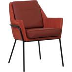 Leren eetkamerstoel Mix Duo, Huis en Inrichting, Stoelen, Ophalen of Verzenden, Nieuw, Leer, Bohemian, Industrieel, Modern, Scandinavisch