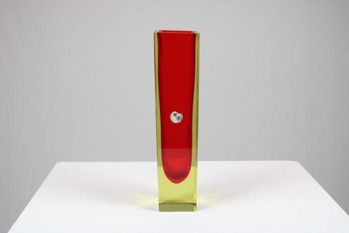 Cesare Toso, Murano, Venezia - Vaas - Glas - gekleurde, Antiek en Kunst, Antiek | Glas en Kristal