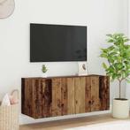 vidaXL TV Wandkast Oud Hout 100 x 35 x 41 cm Bewerkt hout, Minder dan 50 cm, Verzenden, Nieuw, Minder dan 100 cm