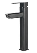 SALE - Rise hoog - Gun Metal - Wastafelkraan - Gun metal, Ophalen of Verzenden, Nieuw
