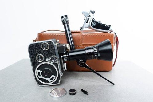 Bolex 8BL + Berthiot Pan-Cinor 80mm f1,9 Filmcamera, Verzamelen, Fotografica en Filmapparatuur