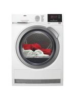 Aeg T7dbg832r Warmtepompdroger 8kg, Ophalen of Verzenden, Zo goed als nieuw, Voorlader, 85 tot 90 cm
