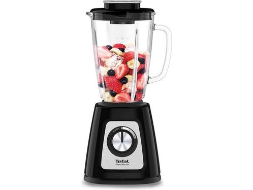 Tefal Blendforce II BL4388 - Blender - Glazen kom - Zwart, Witgoed en Apparatuur, Blenders, Zo goed als nieuw, Verzenden