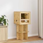 vidaXL Terrariumbasis met plank Bruin 40 x 40 x 50 cm OSB, Dieren en Toebehoren, Verzenden, Nieuw