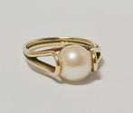 Zonder minimumprijs - Ring - 18 karaat Geel goud - Parel, Nieuw