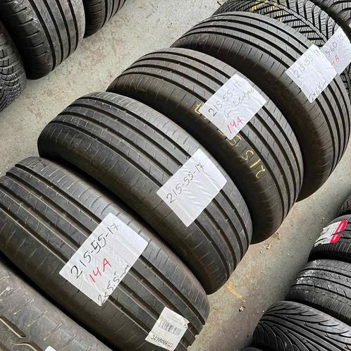 4 x Goodyear Efficientgrip 215-55-17 Zomerbanden 6,5mm, Auto-onderdelen, Banden en Velgen, 17 inch, Zomerbanden, 215 mm, Personenwagen