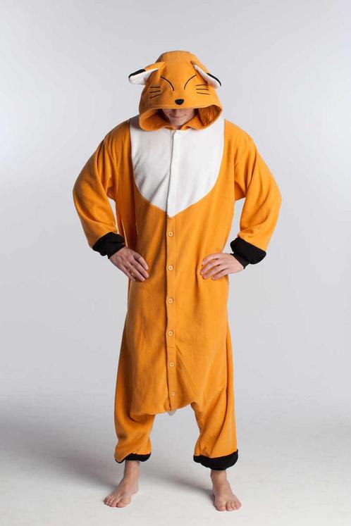 Onesie Vos Pak M-L Vossenpak Kostuum Bruin 170 176 Huispak J, Kleding | Dames, Carnavalskleding en Feestkleding, Kleding, Nieuw