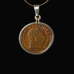 Oud-Romeins, Keizerrijk Munt hanger Keizer Maxentius de, Sieraden, Tassen en Uiterlijk, Antieke sieraden