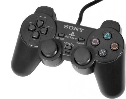 Sony Dual Shock (Diamond Black) (PlayStation 1), Spelcomputers en Games, Games | Sony PlayStation 1, Gebruikt, Verzenden