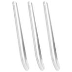 vidaXL Zweetschrapers paard 3 st aluminium zilverkleurig, Verzenden, Nieuw