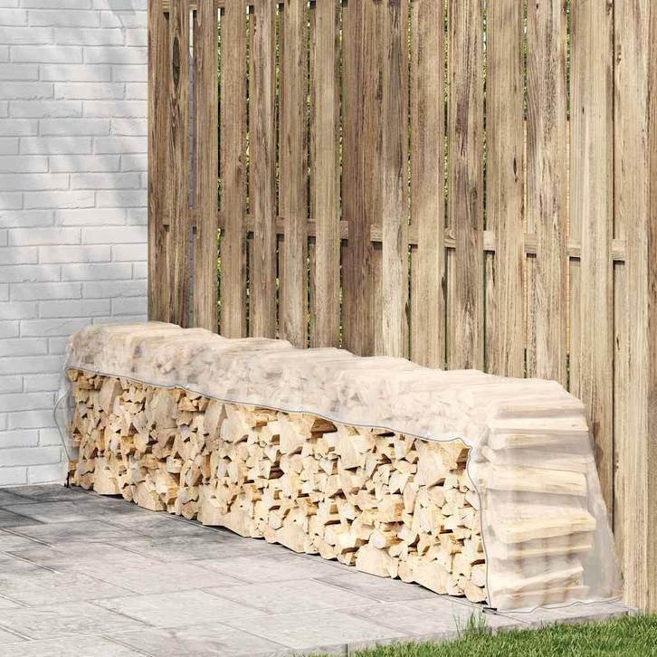 vidaXL Doorzichtig zeildoek met zeilringen 1x6 m, Doe-het-zelf en Verbouw, Overige Doe-het-zelf en Verbouw, Nieuw, Verzenden