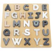 Houten alfabet puzzel – educatief speelgoed om spelenderw., Kinderen en Baby's, Speelgoed | Houten speelgoed, Nieuw, Ophalen of Verzenden