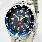 Seiko - Sport 5 Automatic GMT Blue Batman - Zonder, Sieraden, Tassen en Uiterlijk, Horloges | Heren, Nieuw