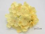 Hortensia hydrangea 15 peach zalm zijden bloemkop los 15×10, Huis en Inrichting, Woonaccessoires | Kunstplanten en Kunstbloemen