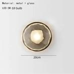 Nordic Wandlamp Glas en Metaal– Modern Design voor Interieur, Verzenden, Nieuw