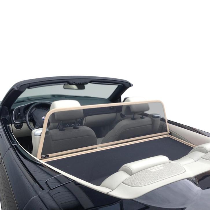 Saab 9-3 (2003-2014) Cabrio windscherm Beige windscherm op, Auto diversen, Overige Auto diversen, Ophalen of Verzenden
