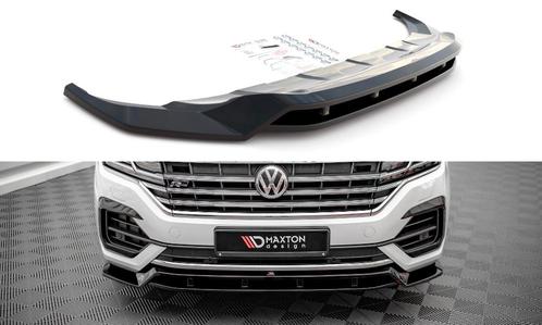 Voorspoiler Volkswagen Touareg MK3 R-Line Maxton Glans Zwart, Auto-onderdelen, Carrosserie en Plaatwerk, Ophalen of Verzenden