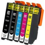 Epson Expression Premium XP-830 cartridges T3357 XL set 5..., Computers en Software, Verzenden, Nieuw