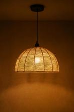Hanglamp Touw / Rotan | 40CM | E27 fitting | TUTTI, Huis en Inrichting, Lampen | Hanglampen, Ophalen of Verzenden, Nieuw