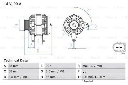 Dynamo / Alternator SEAT CORDOBA (1.2,1.2 12V), Auto-onderdelen, Motor en Toebehoren, Nieuw, Ophalen of Verzenden