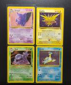 WOTC Pokémon - 4 Card - Fossil - ITA - Zapdos Holo - Gengar, Nieuw