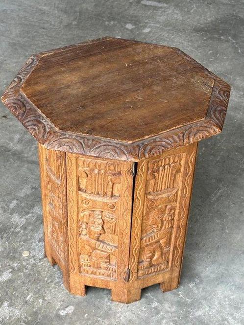 tavolo maya - Middentafel - Hout - Honingvormige tafel, Antiek en Kunst, Kunst | Designobjecten