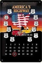 America's highway route 66 reclamebord, Verzamelen, Nieuw, Verzenden