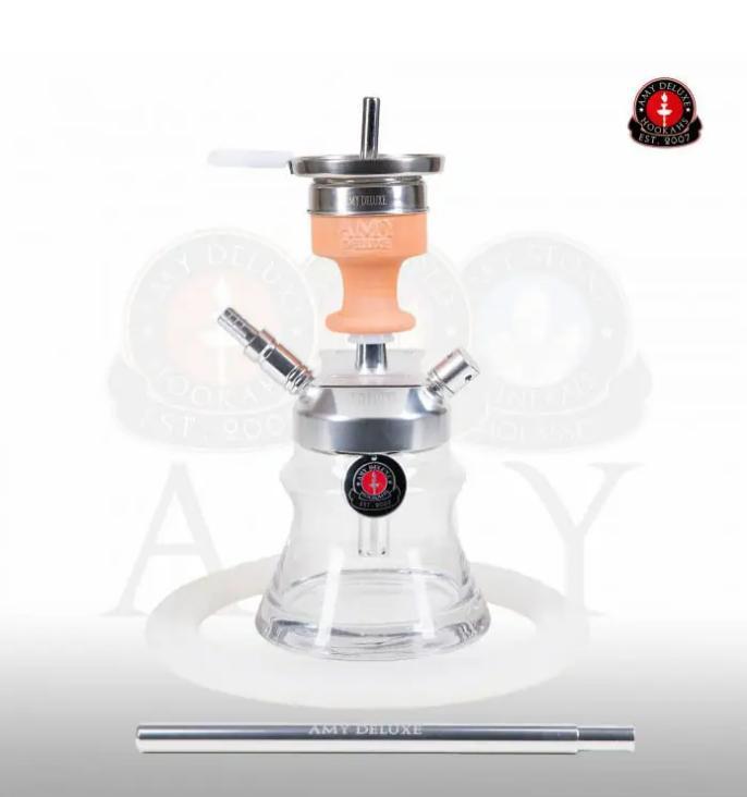 AMY Deluxe Alu Travel Compleet met tas | Shisha | Waterpijp, Verzamelen, Rookartikelen, Aanstekers en Luciferdoosjes, (Water)pijp