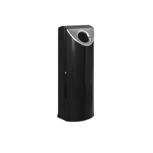 Buitenafvalbak Scoop Zuil - Zwart, Huis en Inrichting, Woonaccessoires | Prullenbakken, Nieuw, Verzenden