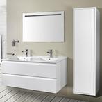 Kolomkast Creavit Sally 160x40x35 cm Greeploos Mat Wit, Ophalen of Verzenden, Nieuw