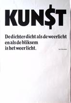 Poster over Poëzie van Bert Schierbeek (lijst optie), Verzenden, Nieuw, Overige onderwerpen, Met lijst