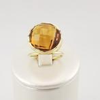 Citrien - 925 zilver - Ring - met de hand gemaakt, Nieuw