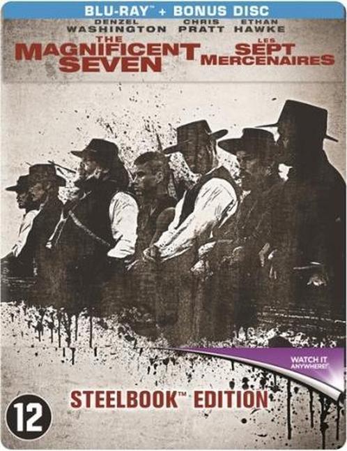 The Magnificent Seven (2016) (Steelbook) (Blu-ray), Cd's en Dvd's, Blu-ray, Verzenden