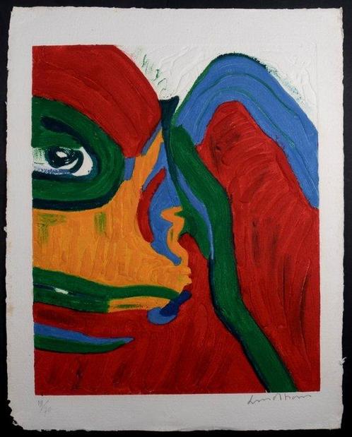 Bengt Lindström (1925-2008) - Le Philosophe #1 - Hand-Signed, Antiek en Kunst, Antiek | Overige Antiek