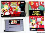 Super Nintendo / Snes - Krustys Super Fun House + Poster -, Verzenden, Gebruikt