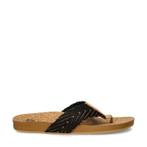 Reef Cushion Strand slippers voor dames in het Zwart, Kleding | Dames, Schoenen, Slippers, Verzenden, Zwart, Nieuw